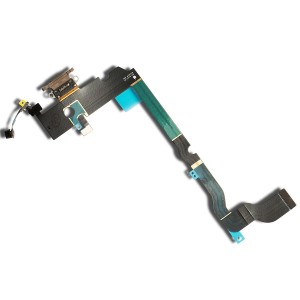 FLAT DI RICARICA CON MICROFONO PER IPHONE XS NERO