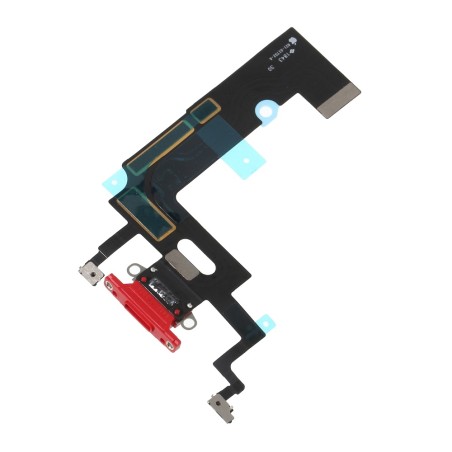 FLAT DI RICARICA CON MICROFONO PER IPHONE XR ROSSO