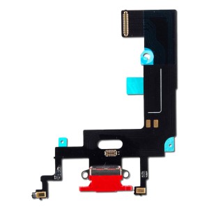 FLAT DI RICARICA CON MICROFONO PER IPHONE XR ROSSO
