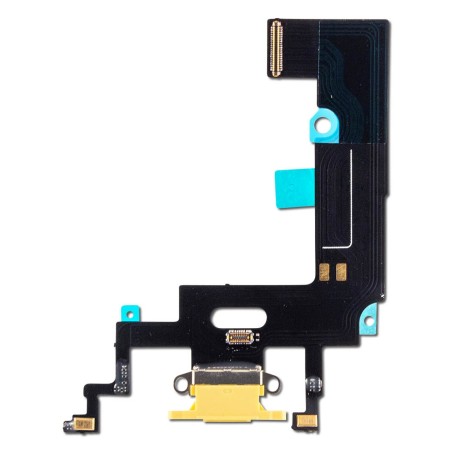 FLAT DI RICARICA CON MICROFONO PER IPHONE XR GIALLO