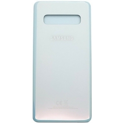 VETRO POSTERIORE SCOCCA COVER BATTERIA SAMSUNG GALAXY S10 BIANCO