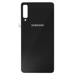 VETRO POSTERIORE SCOCCA COVER BATTERIA SAMSUNG A7 2018 NERO