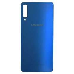 VETRO POSTERIORE SCOCCA COVER BATTERIA SAMSUNG A7 2018 BLU