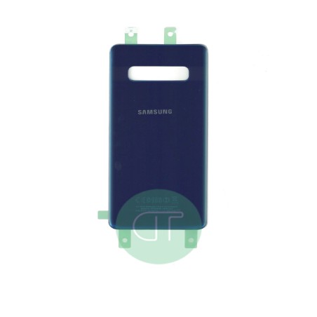 VETRO POSTERIORE SCOCCA COVER BATTERIA SAMSUNG  GALAXY S10 PLUS BLU