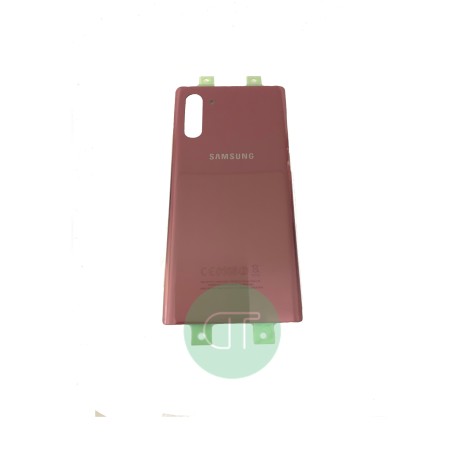 VETRO POSTERIORE SCOCCA COVER BATTERIA SAMSUNG  NOTE 10 AURORA ROSA