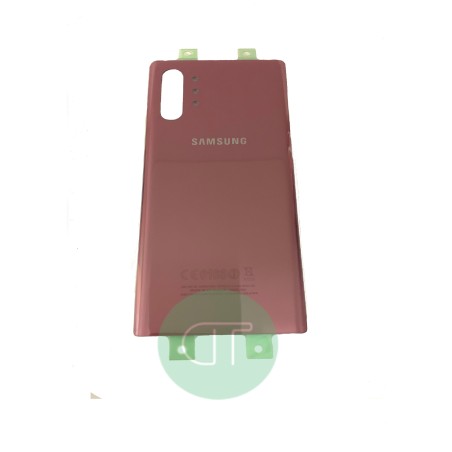 VETRO POSTERIORE SCOCCA COVER BATTERIA SAMSUNG  NOTE 10  PLUS AURORA ROSA