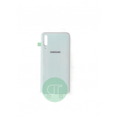 VETRO POSTERIORE SCOCCA COVER BATTERIA SAMSUNG A50 BIANCO
