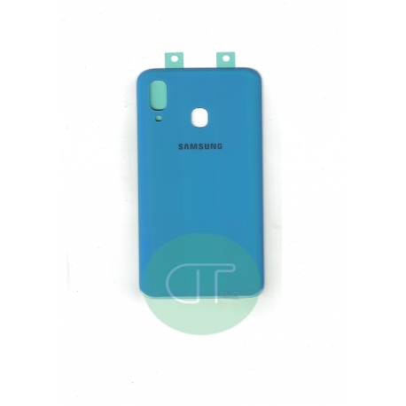VETRO POSTERIORE SCOCCA COVER BATTERIA SAMSUNG A40 BLU