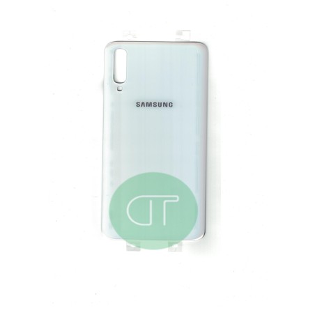VETRO POSTERIORE SCOCCA COVER BATTERIA SAMSUNG  A70 BIANCO