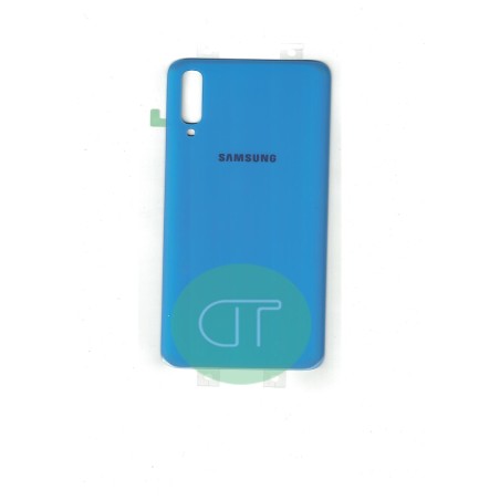 VETRO POSTERIORE SCOCCA COVER BATTERIA SAMSUNG  A70 BLU