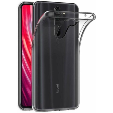 CUSTODIA COVER XIAOMI NOTE 8 PRO  TRASPARENTE