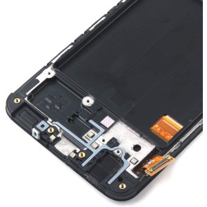DISPLAY LCD  ORIGINALE SAMSUNG A40 SM-A405F CON FRAME NERO TOUCH SCREEN