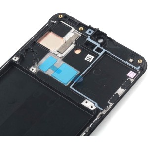 DISPLAY LCD  ORIGINALE SAMSUNG A40 SM-A405F CON FRAME NERO TOUCH SCREEN
