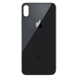 BACK COVER SCOCCA POSTERIORE COMPLETA PER IPHONE XS NERO