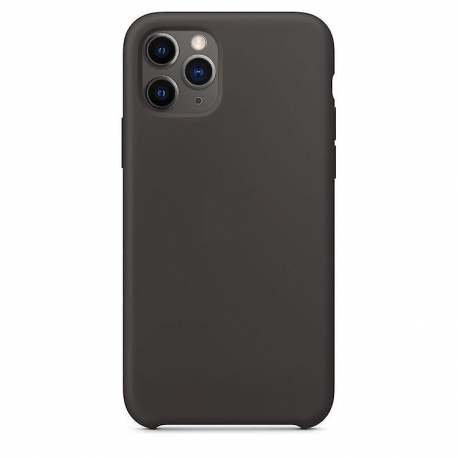 CUSTODIA IN SILICONE COVER PER IPHONE 11 PRO NERA