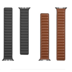CINTURINO PER APPLE WATCH TACTICAL DA 38 40 41mmm SERIE 1 2 3 4 5 6 7 SE NERO IN PELLE