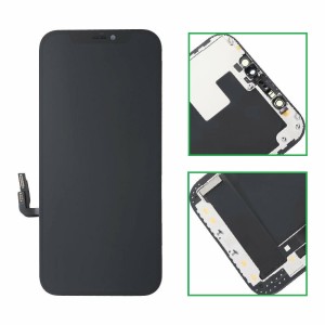 LCD DISPLAY PER APPLE IPHONE 12 PRO  HARD OLED NUOVO CON FRAME