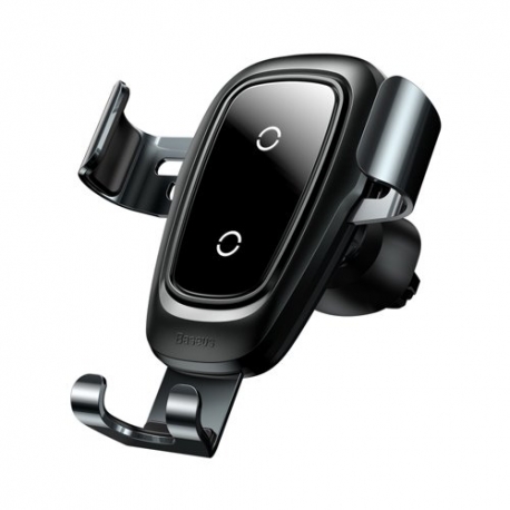 SUPPORTO CELLULARE AUTO UNIVERSALE PER BOCCHETTA ARIA CON RICARICA WIRELESS