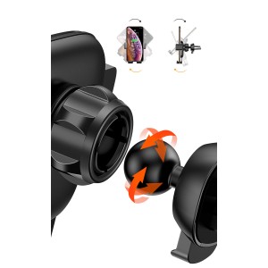 SUPPORTO BASEUS  CELLULARE AUTO UNIVERSALE PER BOCCHETTA ARIA