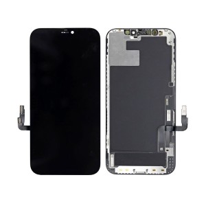 LCD DISPLAY PER APPLE IPHONE 12 PRO  HARD OLED NUOVO CON FRAME