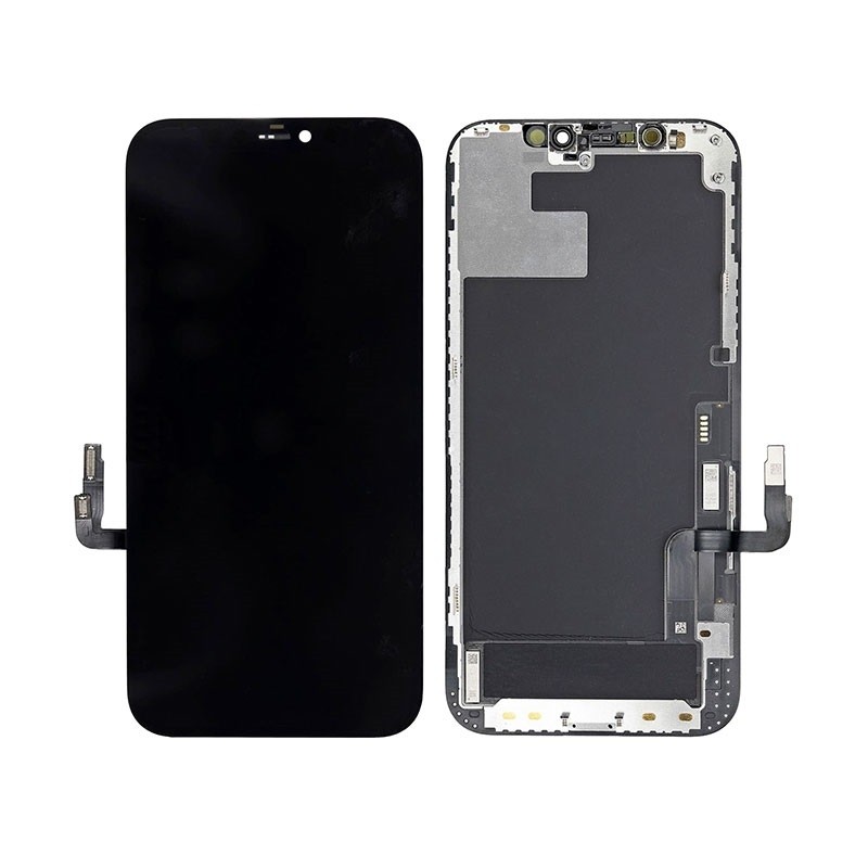LCD DISPLAY PER APPLE IPHONE 12 PRO  HARD OLED NUOVO CON FRAME