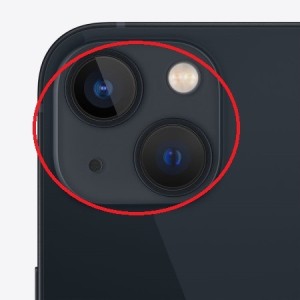 VETRO VETRINO LENTE FOTOCAMERA POSTERIORE PER APPLE IPHONE 13 / 13 MINI