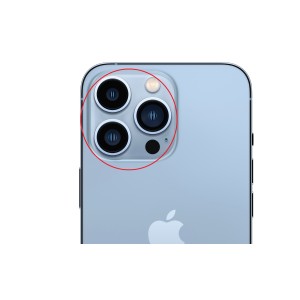 VETRO VETRINO LENTE FOTOCAMERA POSTERIORE PER APPLE IPHONE 13 PRO / 13 PRO MAX
