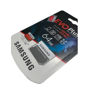 MICRO SD XC 64GB EVO plus SAMSUNG CLASSE 10 CON ADATTATORE NUOVA IN CONFEZIONE