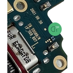 CONNETTORE DOCK DI RICARICA MICROFONO ORIGINALE SAMSUNG S22 ULTRA 5G SM-S908B