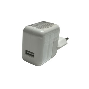 Alimentatore Caricatore USB per Iphone e Ipad da 10W Bianco