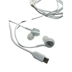AURICOLARI SAMSUNG TIPO C  CUFFIE AKG EO-IC100BWE BIANCO