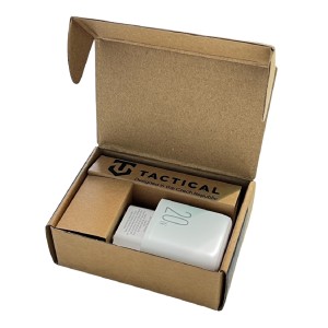 CARICATORE USB C 20W TACTICAL CARICABATTERIE RAPIDO  2 PRESE USB