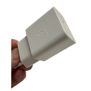 CARICABATTERIE SAMSUNG FAST CHARGE ORIGINALE EP-T1510 RAPIDO 15W BIANCO