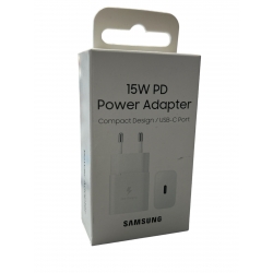 CARICABATTERIE SAMSUNG FAST CHARGE ORIGINALE EP-T1510 RAPIDO 15W BIANCO