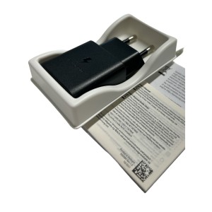 CARICABATTERIE TYPE C SAMSUNG FAST CHARGE ORIGINALE EP-T1510 RAPIDO 15W NERO