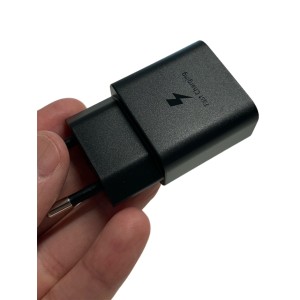 CARICABATTERIE TYPE C SAMSUNG FAST CHARGE ORIGINALE EP-T1510 RAPIDO 15W NERO