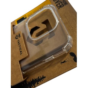 COVER CUSTODIA IN GOMMA TRASPARENTE IPHONE 14 PRO CON BORDI ANTI URTO