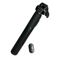 XIAOMI MI SELFIE STICK TREPPIEDE ASTA PER SELFIE NERO CONTROLLO REMOTO 360 GRADI