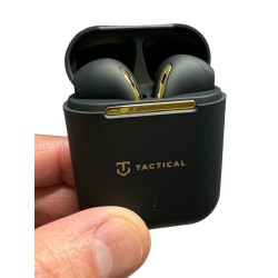 Auricolari Wireless TACTICAL Cuffie Bluetooth Suono Surround 3D Move Compact NERE IPX4