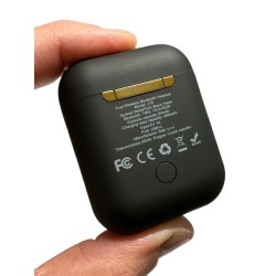 Auricolari Wireless TACTICAL Cuffie Bluetooth Suono Surround 3D Move Compact NERE IPX4