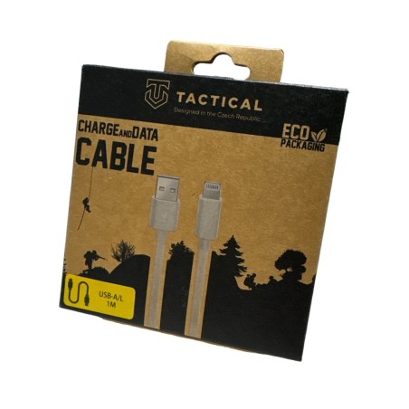 CAVO CAVETTO COMPATIBILE LIGHTNING a USB TACTICAL PER IPHONE IPAD RICARICA E SINCRONIZZA