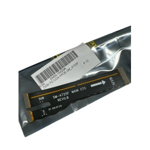 FLAT MAIN BOARD FCPB ORIGINALE SAMSUNG A72 SM-A725F COLLEGAMENTO DISPLAY E DOCK RICARICA