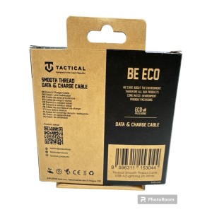 CAVO CAVETTO COMPATIBILE LIGHTNING a USB TACTICAL 2 METRI LUNGHEZZA PER IPHONE IPAD RICARICA E SINCRONIZZA