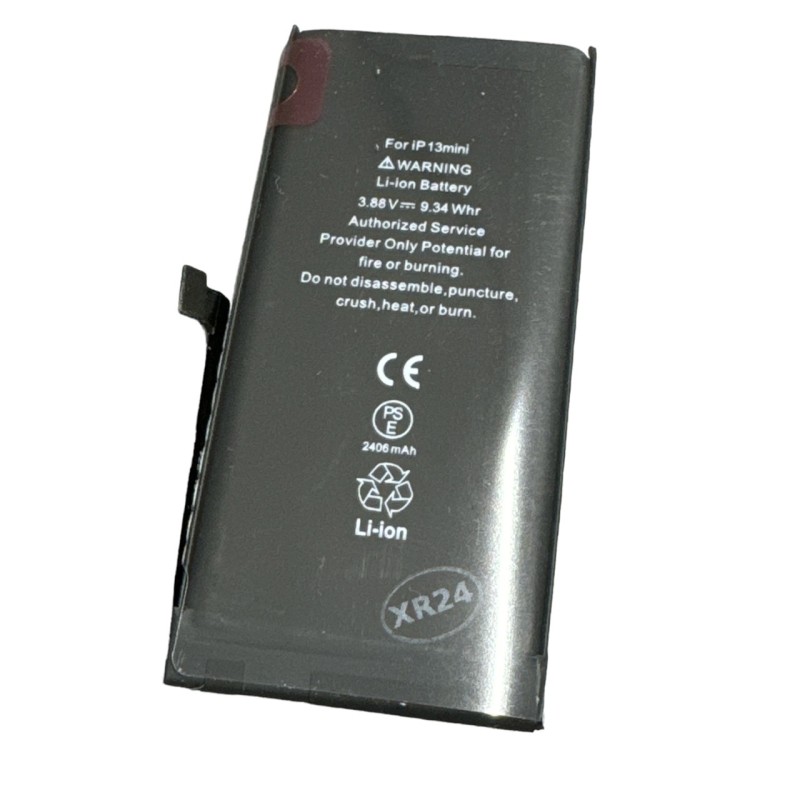 BATTERIA NUOVA PER APPLE IPHONE 13 MINI 2406 MAH OEM CON ADESIVO