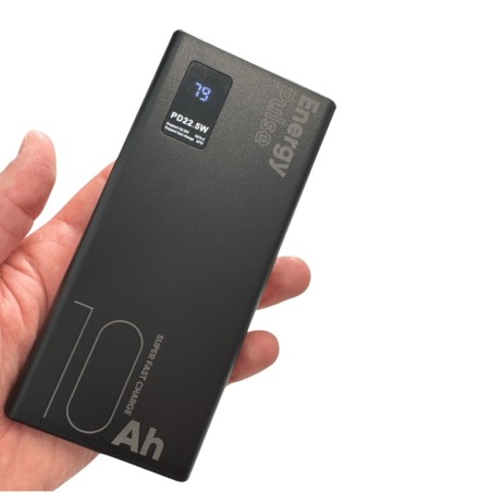 POWER BANK OBALME 10000 MAH COLORE NERO RICARICA RAPIDA 22.5W