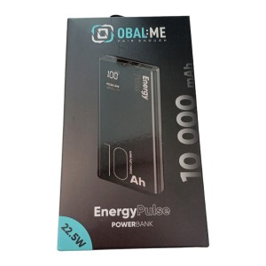 POWER BANK OBALME 10000 MAH COLORE NERO RICARICA RAPIDA 22.5W