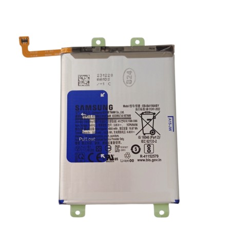 BATTERIA ORIGINALE SAMSUNG A15 EB-BA156ABY 5000 MAH CON ADESIVO