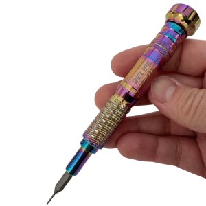 Cacciavite di precisione Dinamometrico 5 IN 1 ACCIAIO S2 smontaggio elettronica magnetico