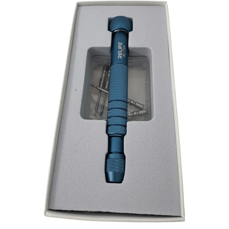 Cacciavite di precisione Dinamometrico 5 IN 1 ACCIAIO S2 smontaggio elettronica magnetico
