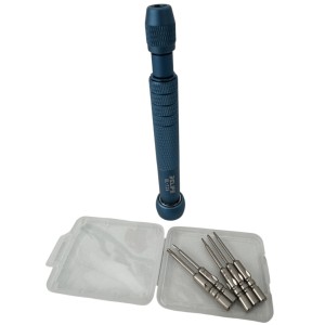 Cacciavite di precisione Dinamometrico 5 IN 1 ACCIAIO S2 smontaggio elettronica magnetico